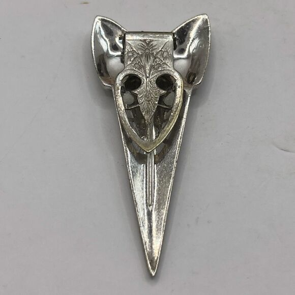 VTG rhinestone Bow fur clip. - Picture 5 of 6